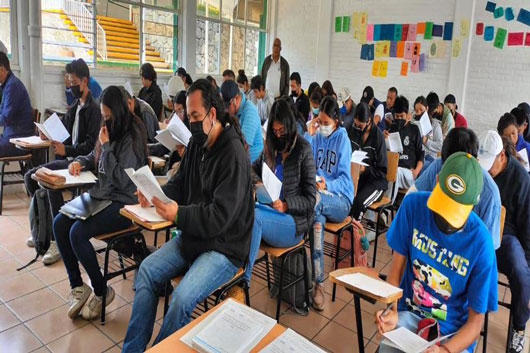 Realizó SEPE examen de admisión para ingresar a normales