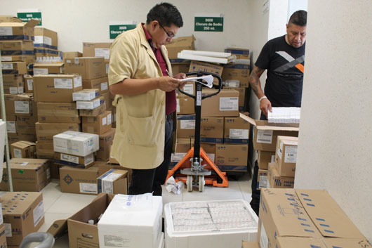 Entregan más de 39 mil piezas de medicamentos y material de curación al hospital IMSS–BIENESTAR de Tlaxcala