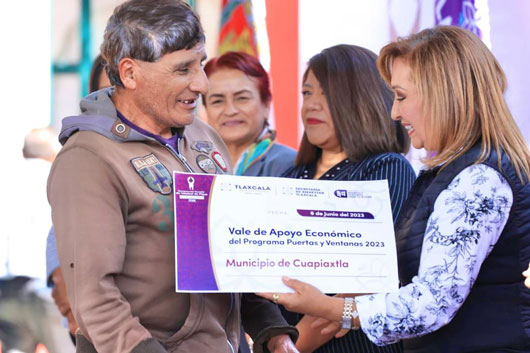 Arranca programa puertas y ventanas para tu hogar 2023 en Cuapiaxtla