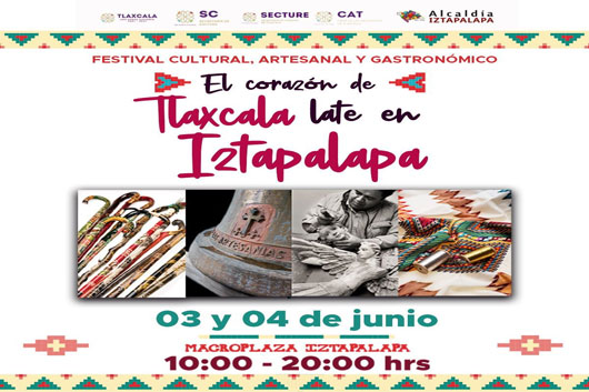 Invita SECTURE al festival “El Corazón de Tlaxcala Late en Iztapalapa”
