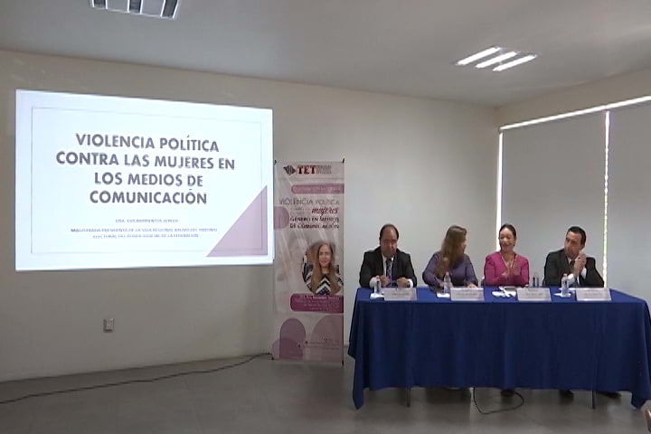 Dicta TET Conferencia Magistral “Violencia Política contra las Mujeres por razón de género en medios de comunicación”