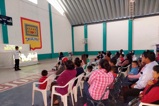 Conmemoran el Día Mundial del Teatro para Niños y Jóvenes en Zacualpan