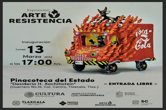 Llega a Tlaxcala la exposición arte y resistencia