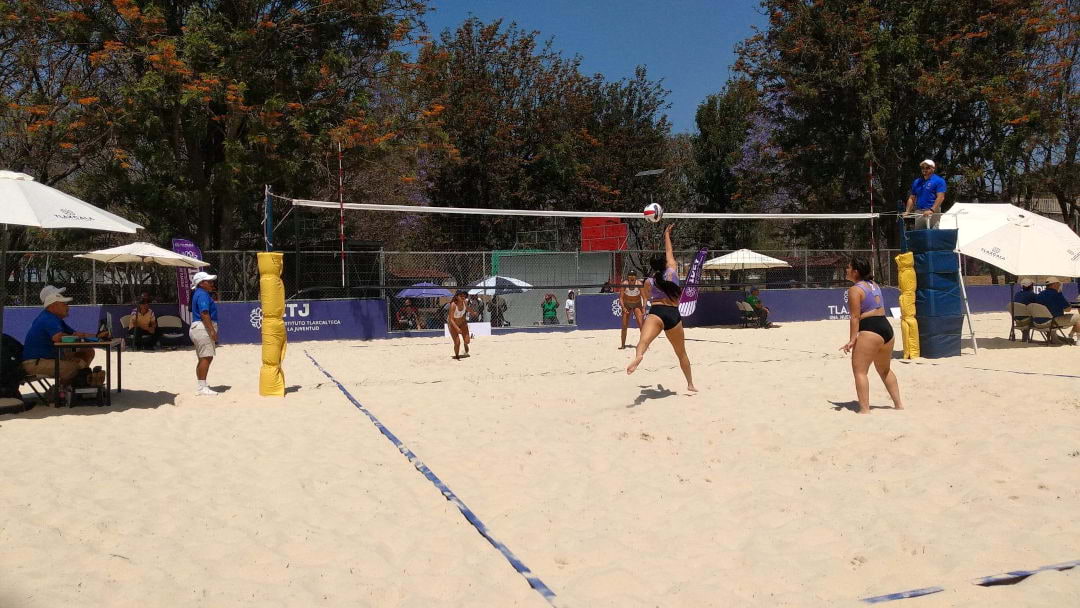 Comenzó el Macro Regional de Voleibol de Playa en Tlaxcala