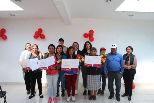 Entregó ITEA cuatro certificados en Xaloztoc