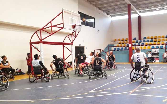 Volvió la liga regional de baloncesto en silla de ruedas