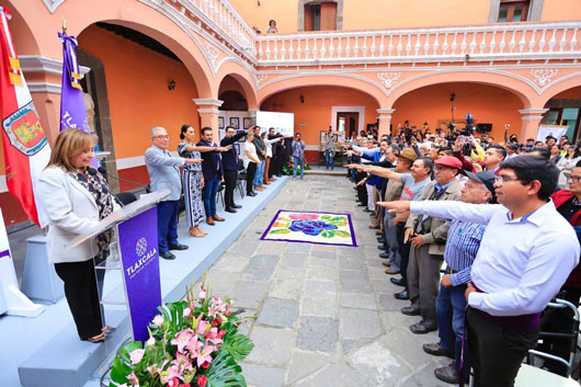 Busca Tlaxcala que alfombras y tapetes de Huamantla sean patrimonio cultural inmaterial de la UNESCO