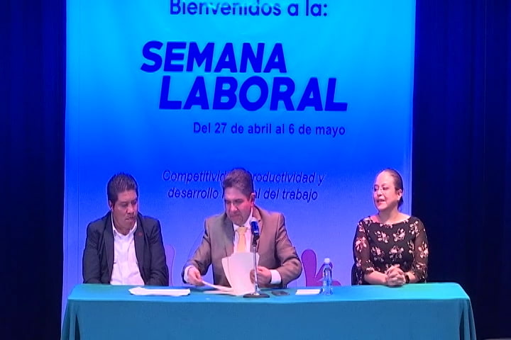 Continúan las actividades de la Semana Laboral 2023 en la entidad