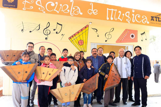 Inició operaciones primera Escuela de Salterio del estado y la Casa de la Cultura de Altlzayanca