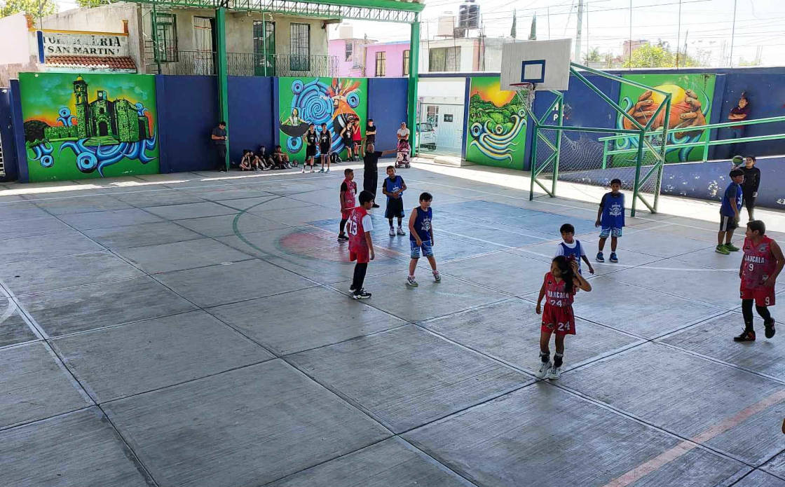 Inició circuito de baloncesto 