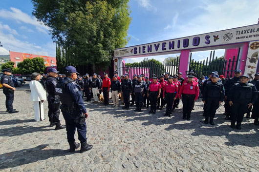 Despliegan SSC y C5i operativo de seguridad “Tlaxcala, la Feria de Ferias 2023”