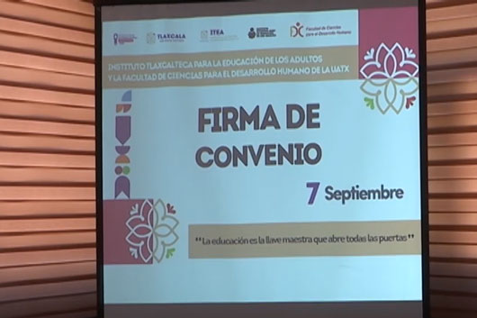 Firman ITEA y UATx convenio para la prestación de servicio social y prácticas profesionales