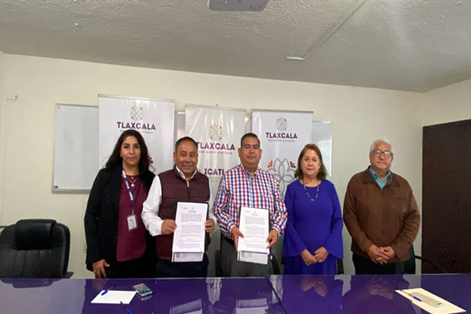 Firman convenio Fontal e ICATLAX para que los educandos tengan las facilidades de acceder a un crédito