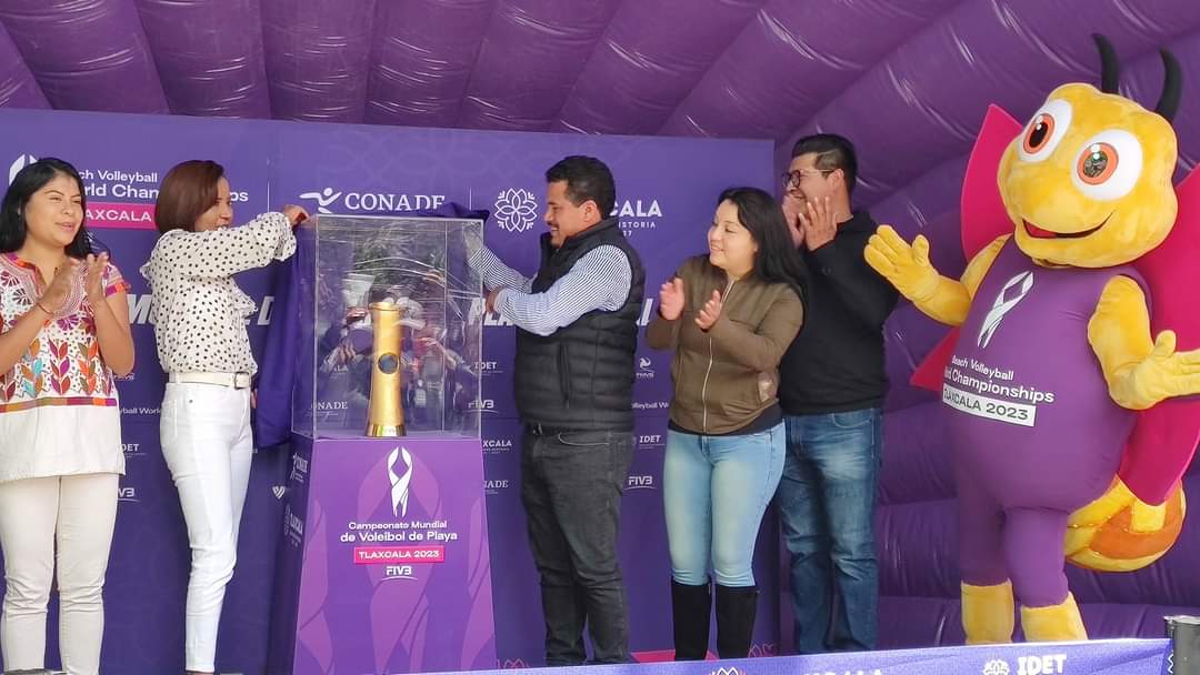 En el tercer día , el Trophy Tour Estatal llegó a Hueyotlipan