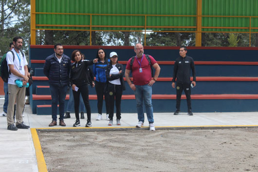 Supervisan instalaciones para el campeonato mundial de voleibol de playa Tlaxcala 2023 en Huamantla