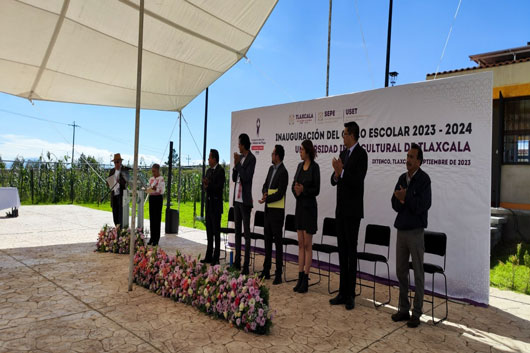 Inauguran primer ciclo escolar 2023–2024 de la Universidad Intercultural de Tlaxcala