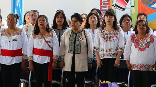 Conmemoran autoridades educativas XLI Aniversario de Educación Indígena en Tlaxcala