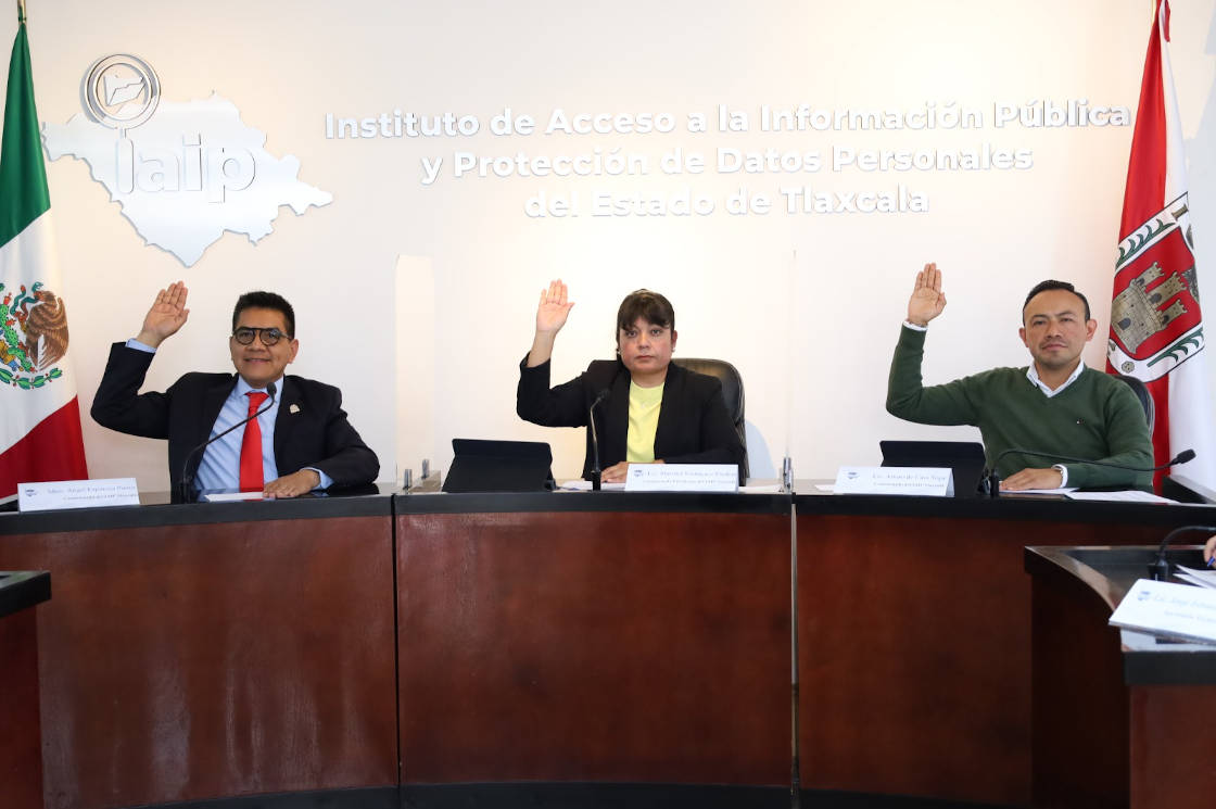 Aprueba IAIP Tlaxcala dictámenes de verificación del cumplimiento a las obligaciones de transparencia
