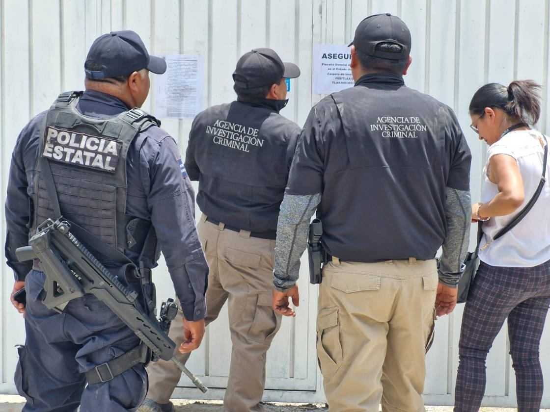 Cumplimenta la PFM orden de cateo en un inmueble por robo de autotransporte en Tlaxcala