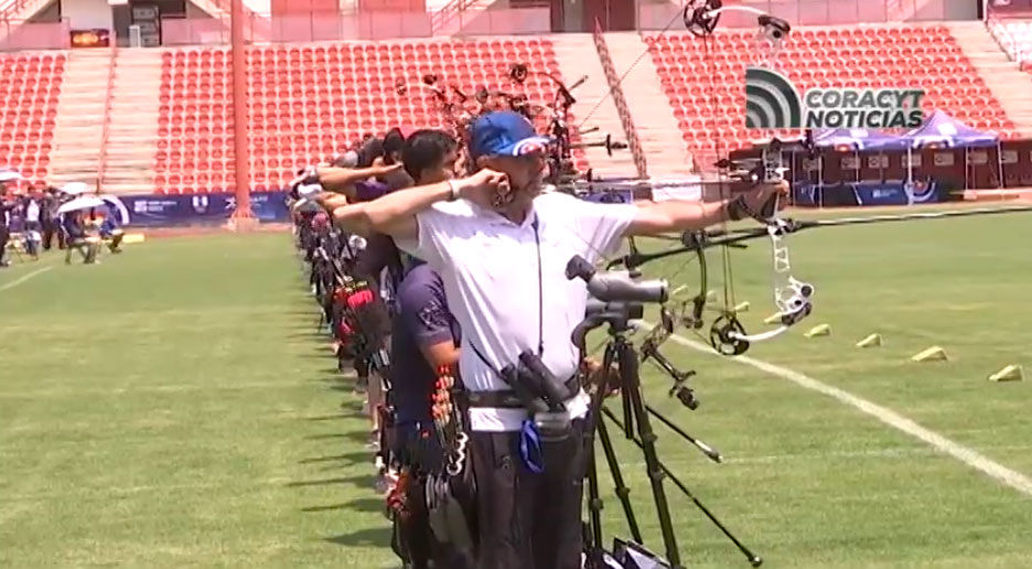 Satisfechos, participantes del Campeonato Nacional de Tiro con Arco