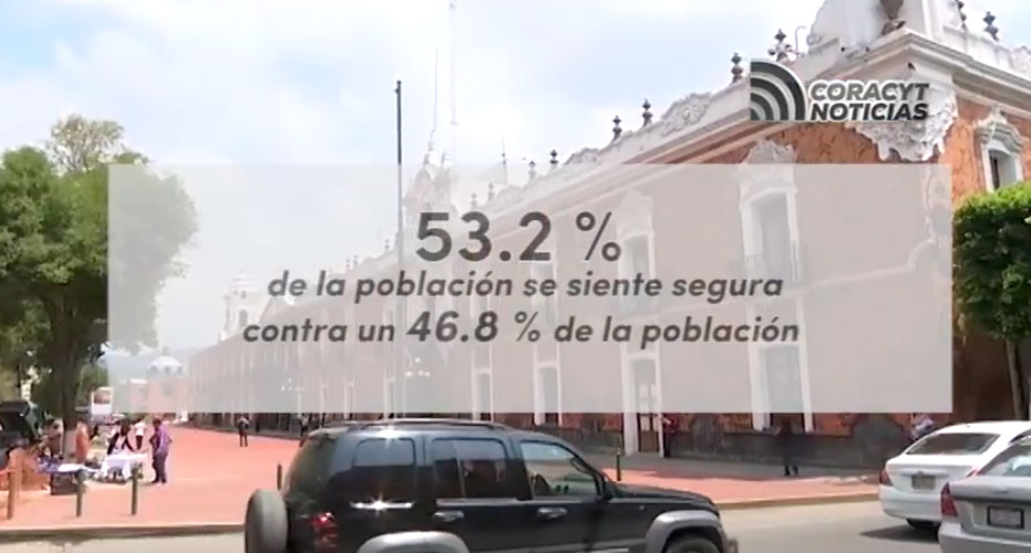 Más del 50 por ciento de la población tlaxcalteca se siente segura en la capital
