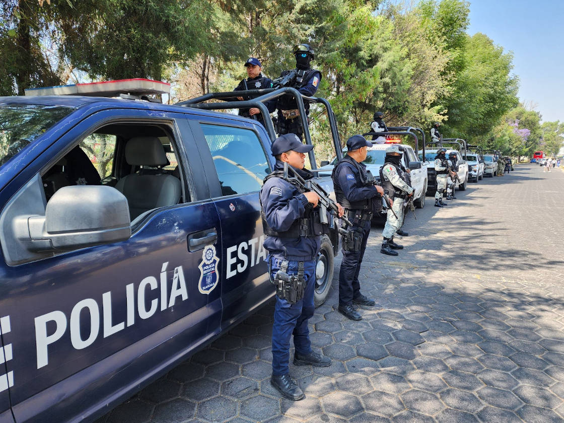 Mando coordinado: despliega SSC más de 100 policías en Zacatelco