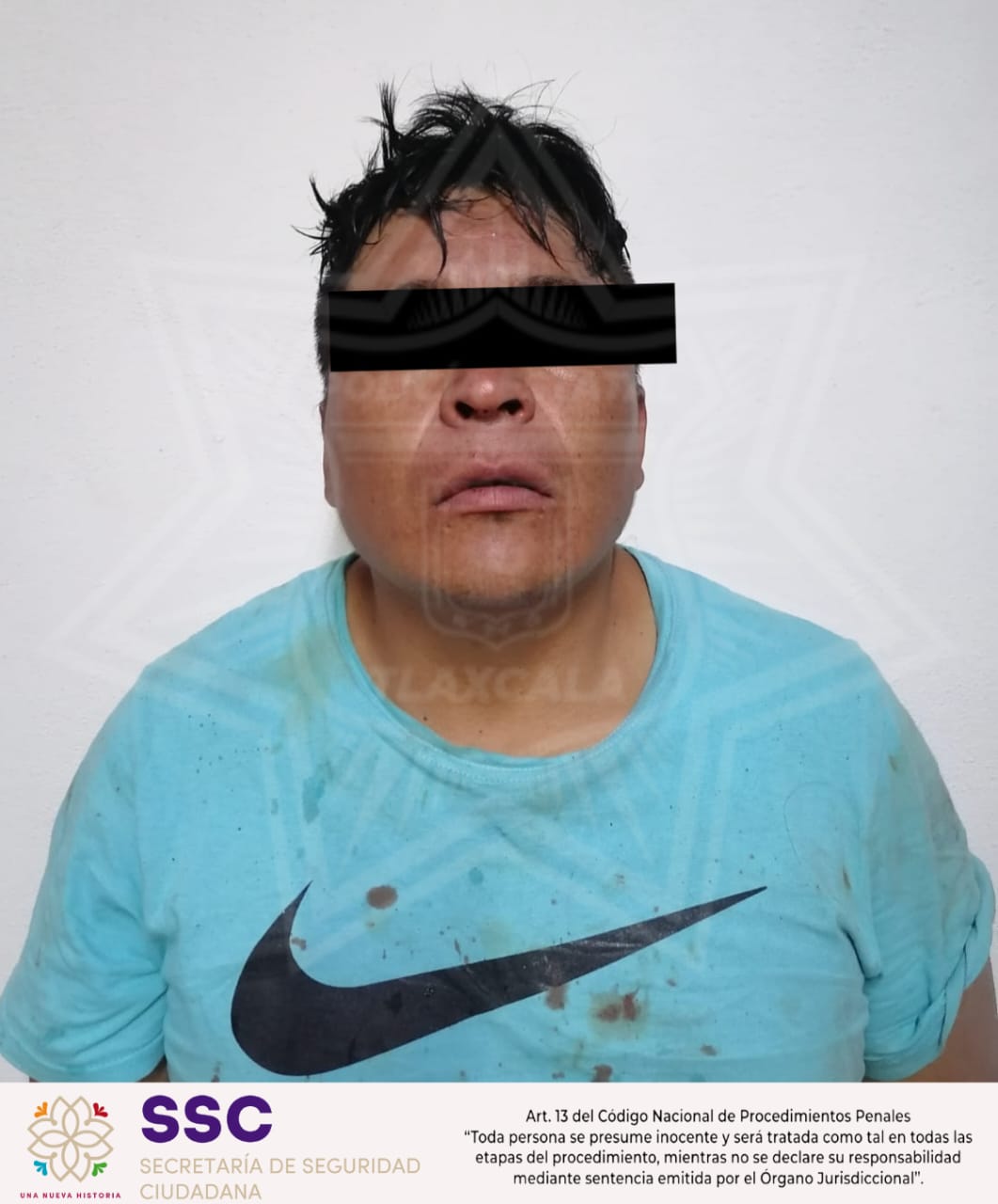Por robo y posesión de droga, detiene SSC a Romualdo N.