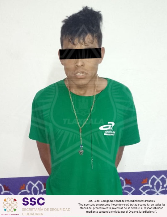 Detiene SSC a joven de 23 años por portar ilegalmente un arma de fuego