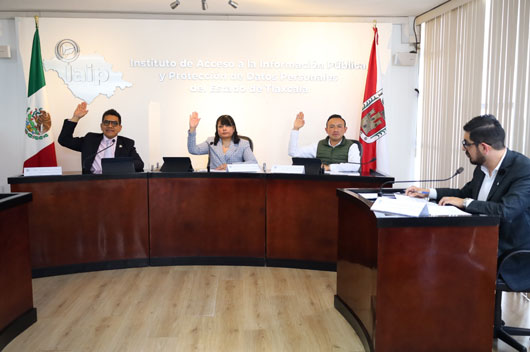 Aprueba consejo general del IAIP Tlaxcala programa anual de verificación 2024