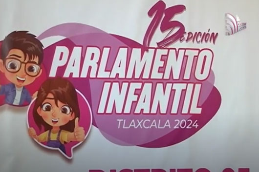 Amaxac fue sede de la segunda etapa del Parlamento Infantil