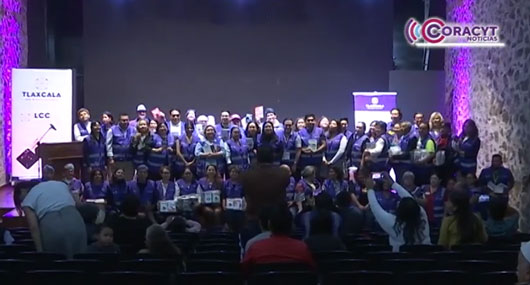 Entregó SC acervos y uniformes a mediadores del Programa Nacional Salas de Lectura