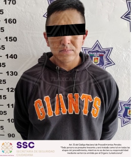 Detiene SSC a un presunto narcomenudista en Tocatlán