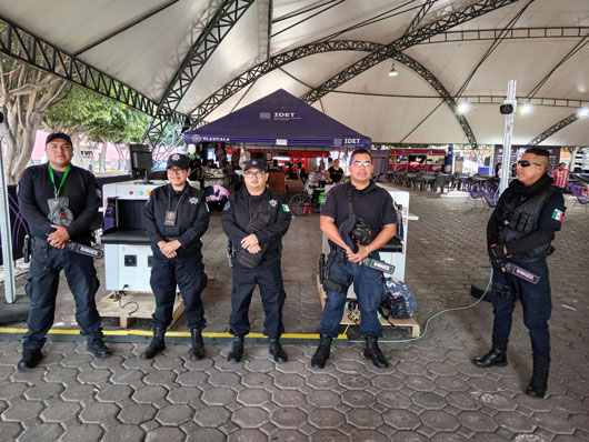 Inicia operativo de seguridad por Función Internacional de Box en Tlaxcala
