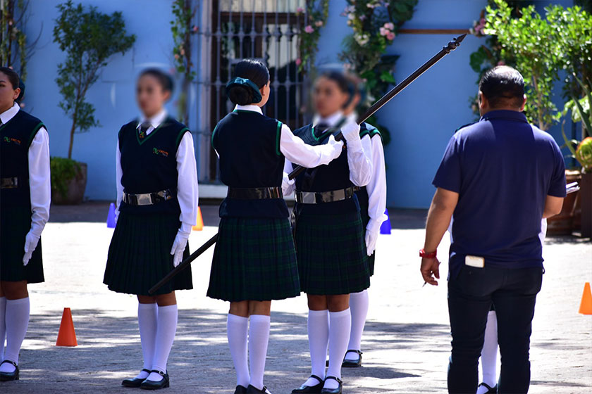 Celebra Cecyte Concurso Estatal de Escolta 2024