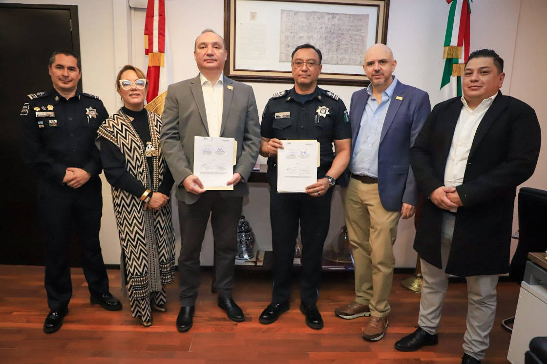 Firma SSC convenio de colaboración en materia de recuperación de vehículos