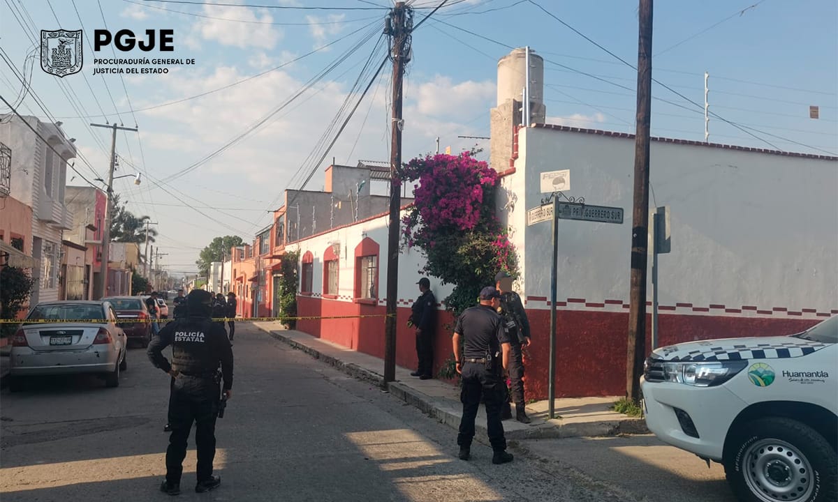 Inicia PGJE carpeta de investigación por los hechos suscitados en el municipio de Huamantla