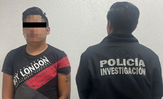 Asegura PGJE a una mujer y un hombre por los delitos contra la salud y portación de objeto apto para agredir