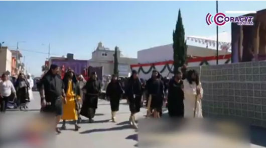 Alistan representación de Semana Santa en Cuapiaxtla
