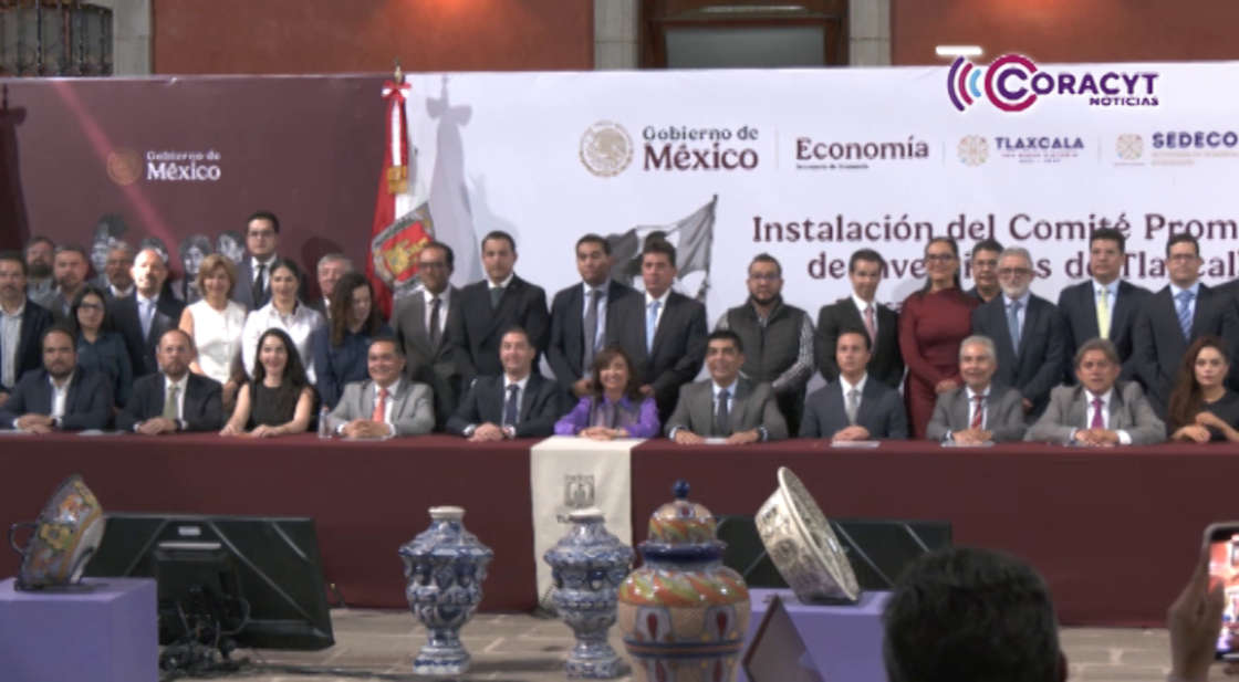 Encabezó gobernadora Lorena Cuéllar instalación del Comité Promotor de Inversiones de Tlaxcala