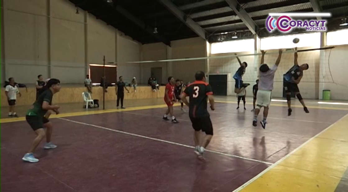 Continúa la jornada de voleibol de sala en Tlaxcala