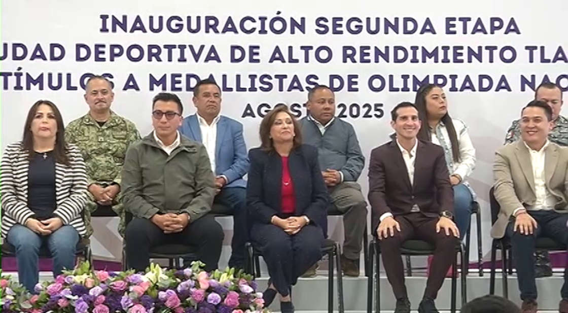Inauguran segunda etapa de la Ciudad Deportiva de Alto Rendimiento de Tlaxcala