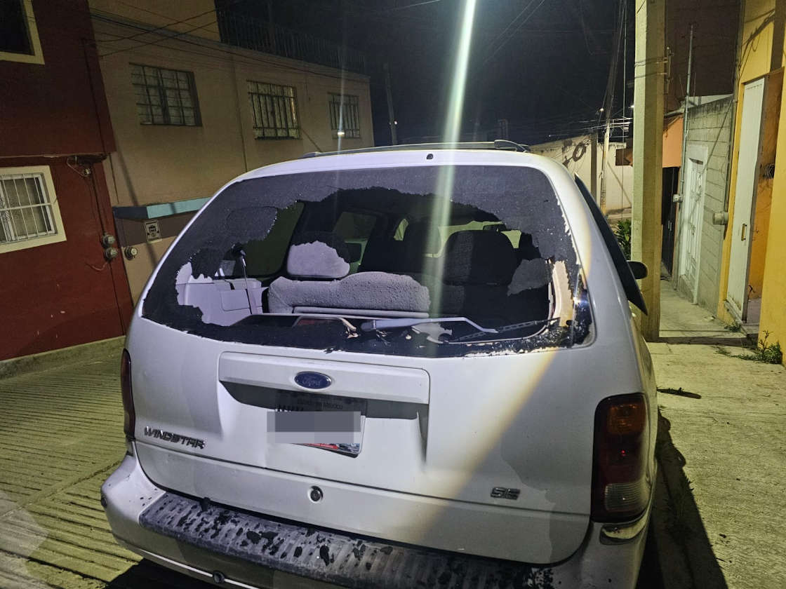 Policía de Tlaxcala de Xicohténcatl frustra intento de robo de vehículo en Tepehitec