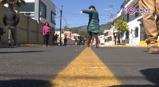 Mejora en infraestructura vial, refuerza seguridad de transeúntes y conductores