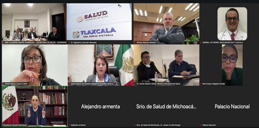 Revisa presidenta Sheinbaum con gobernadores avances del sistema IMSS-Bienestar