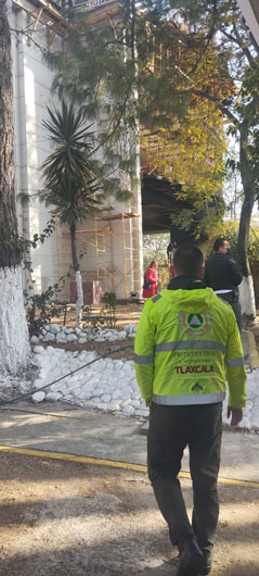 Atiende Protección Civil Municipal conato de incendio en la UAT