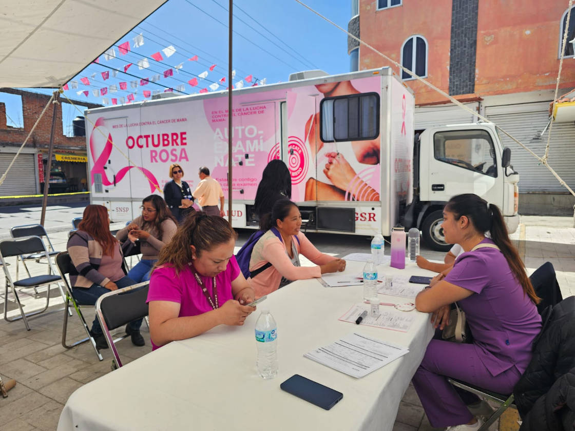 Llevará Sector Salud estudios médicos gratuitos a mujeres