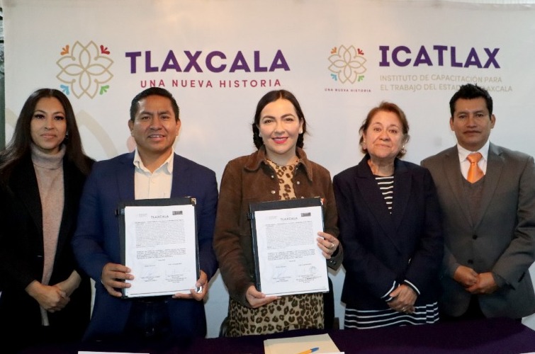 SMET-Icatlax renuevan convenio interinstitucional para brindar conocimientos y habilidades a las mujeres