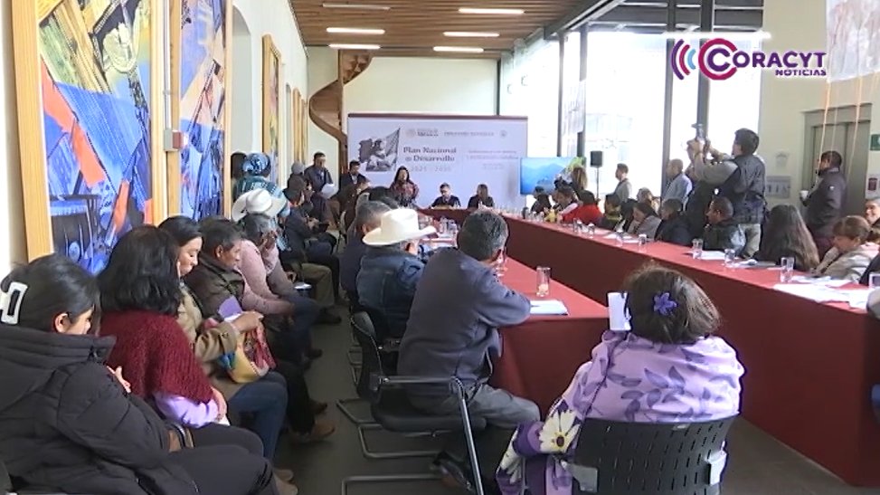 Tlaxcaltecas presentaron sus propuestas en el Foro de Consulta para elaborar el Plan Nacional de Desarrollo 2024-2030