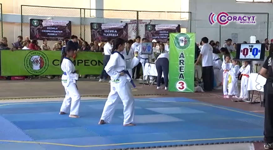 Obtuvo UNAM el primer lugar en el Campeonato de Taekwondo Chiautempan 2025
