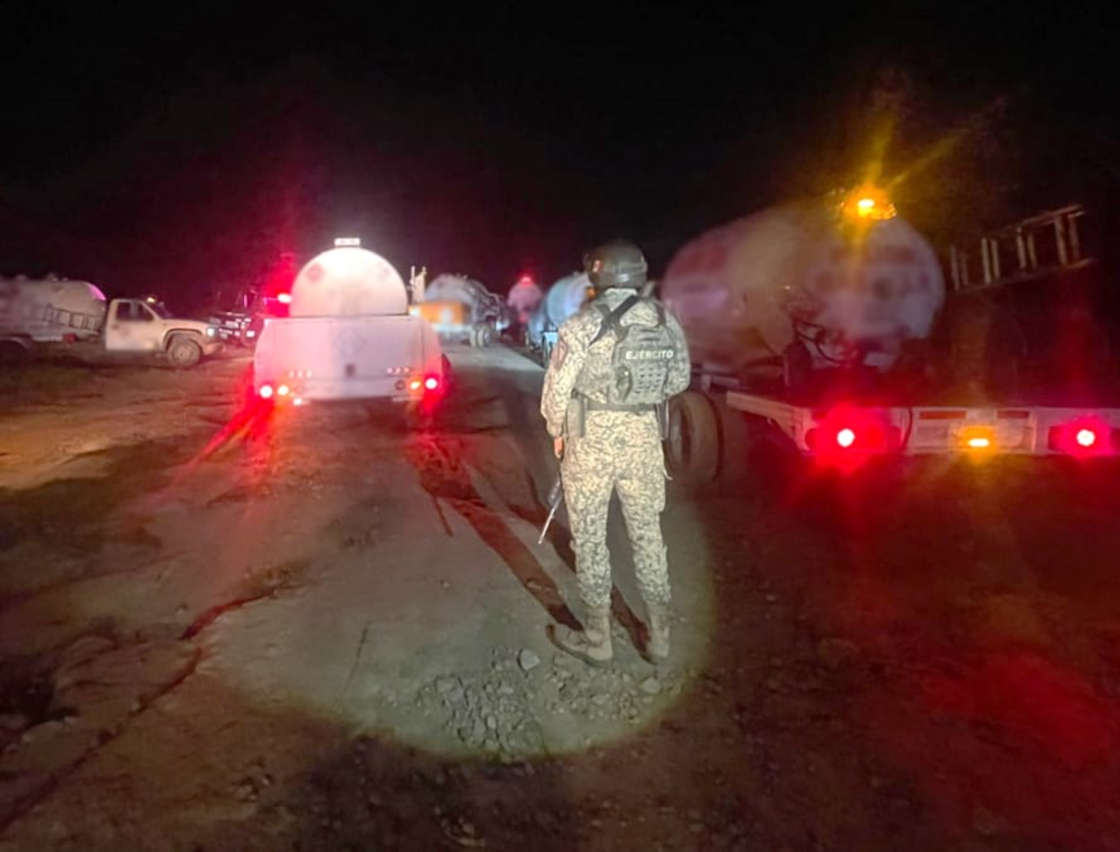 En Calpulalpan se recuperaron mas de 40 mil litros de gas L.P.